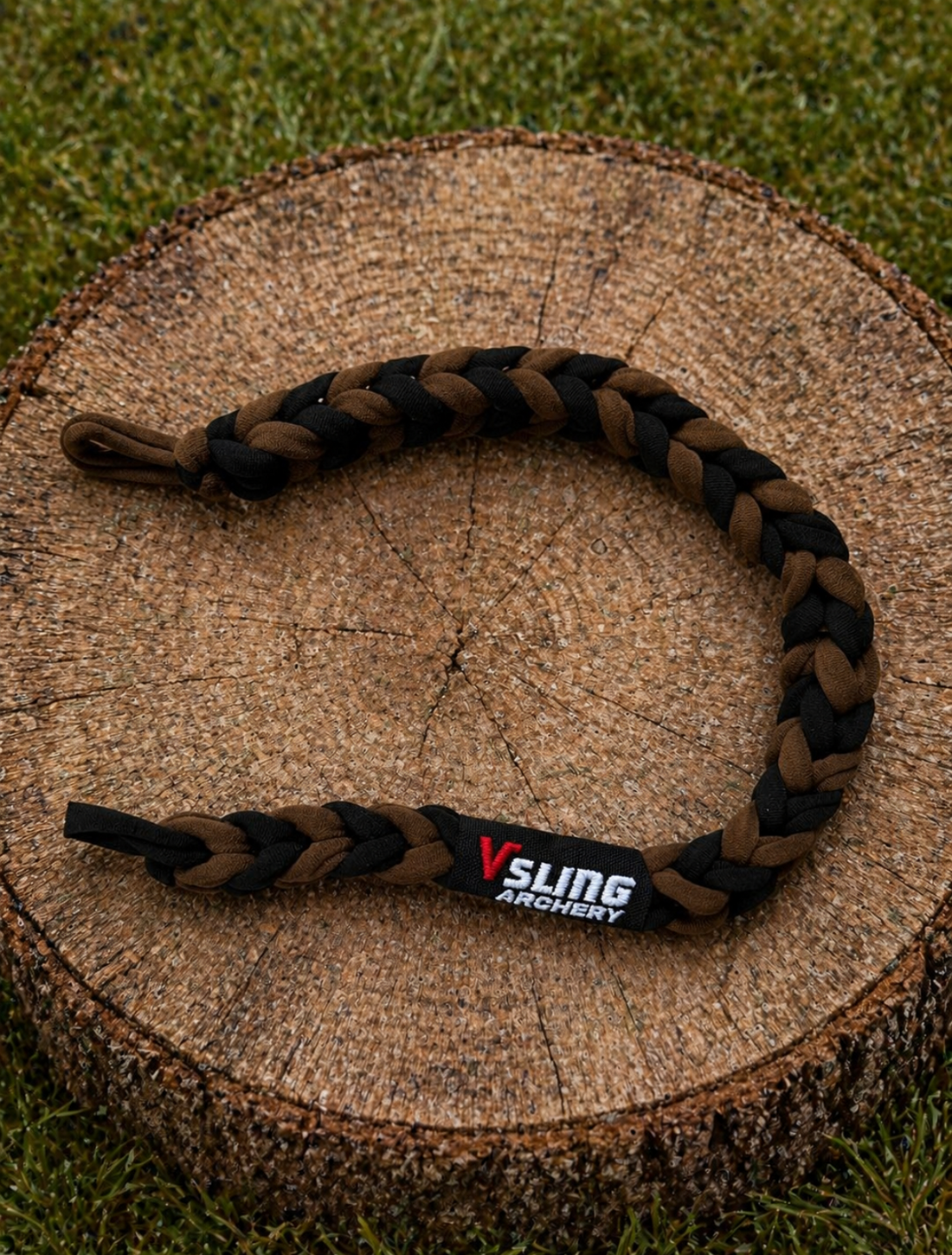 Vsling® Bow Sling Vsling® Bow Sling in Black — hands-free elastic bow carry sling