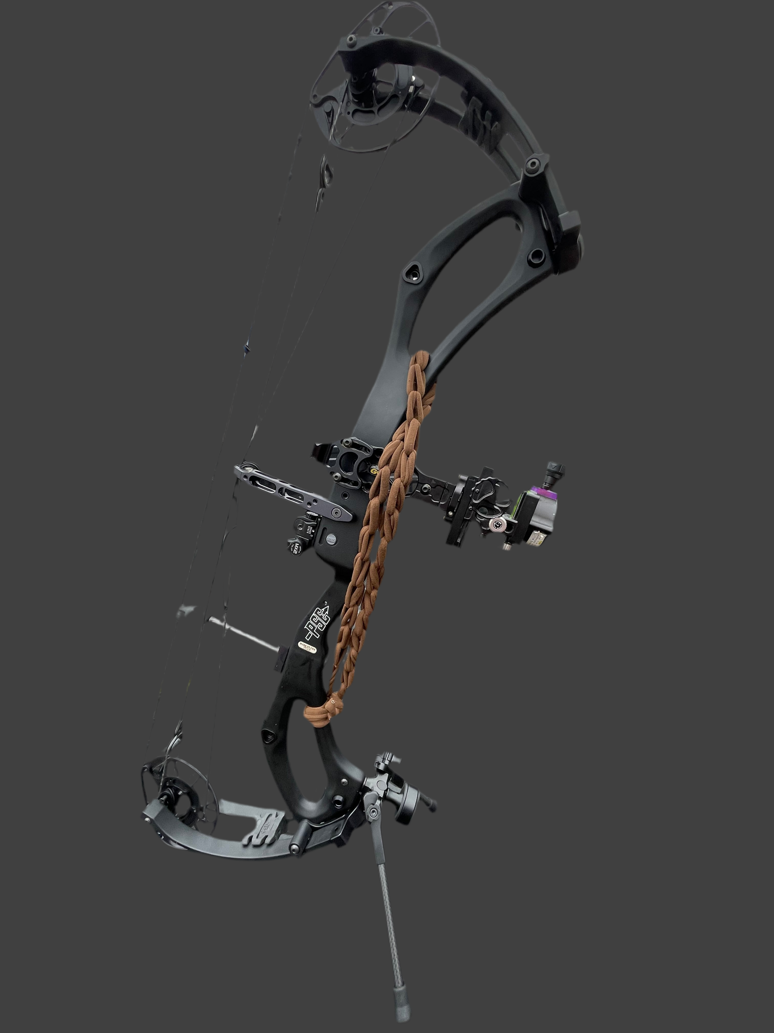 Industry’s only 100% elastic bow sling, Vsling Bow Sling.