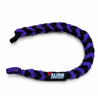 Vsling® Bow Sling in Black — hands-free elastic bow carry sling
