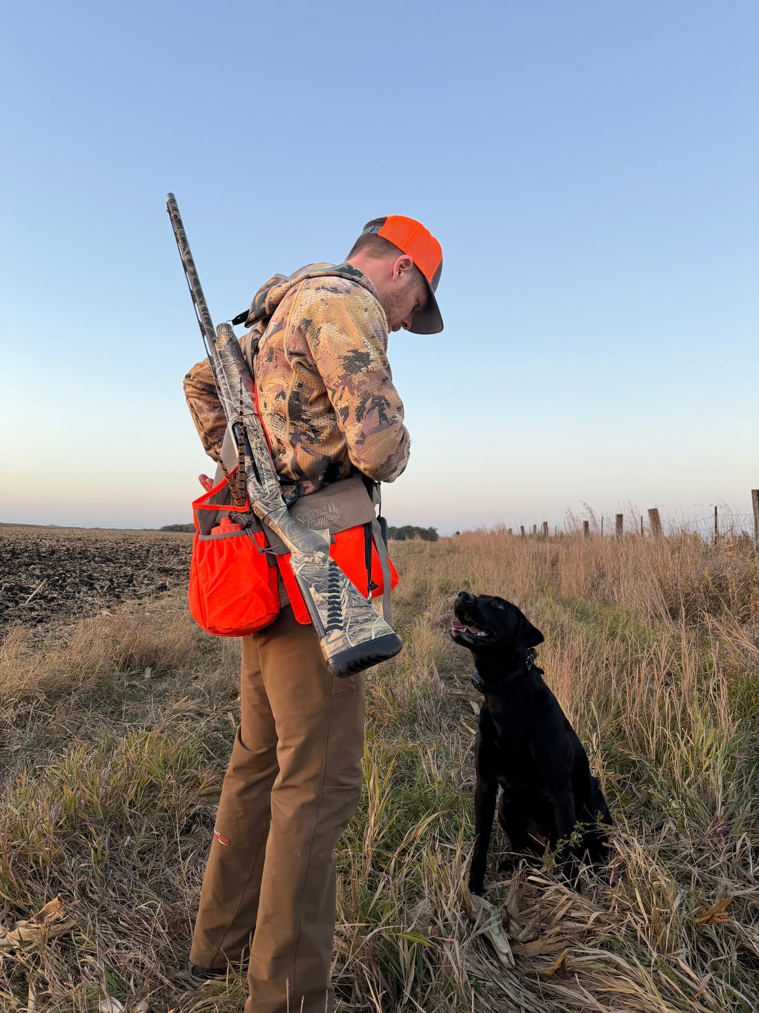 Vsling crossbow sling installed on a Barnett crossbow for hands-free hunting carry.